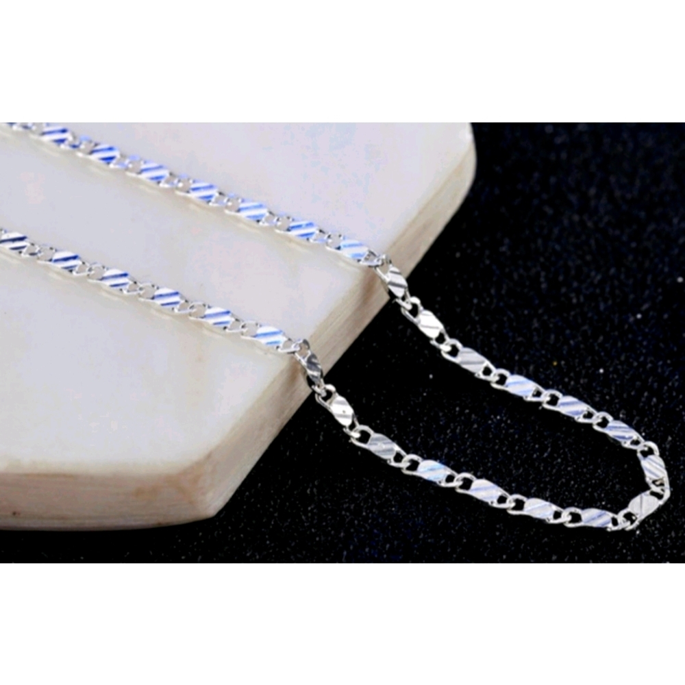 ✅ 24" x 2mm 926 Sterling Silver Chain